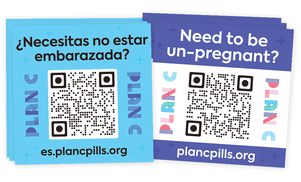 'Need to be un-pregnant?' stickers